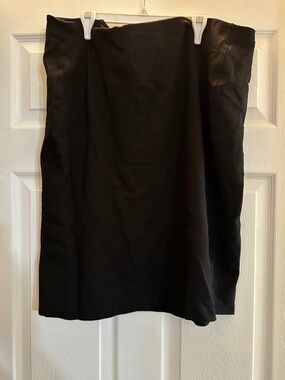 Pencil Skirt Black Joe Fresh Black Classic Midi Skirt Plus Size 1X Flattering